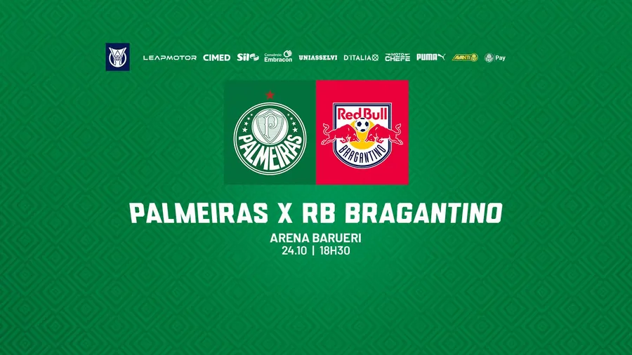 Palmeiras x Red Bull Bragantino: informações, estatísticas e curiosidades